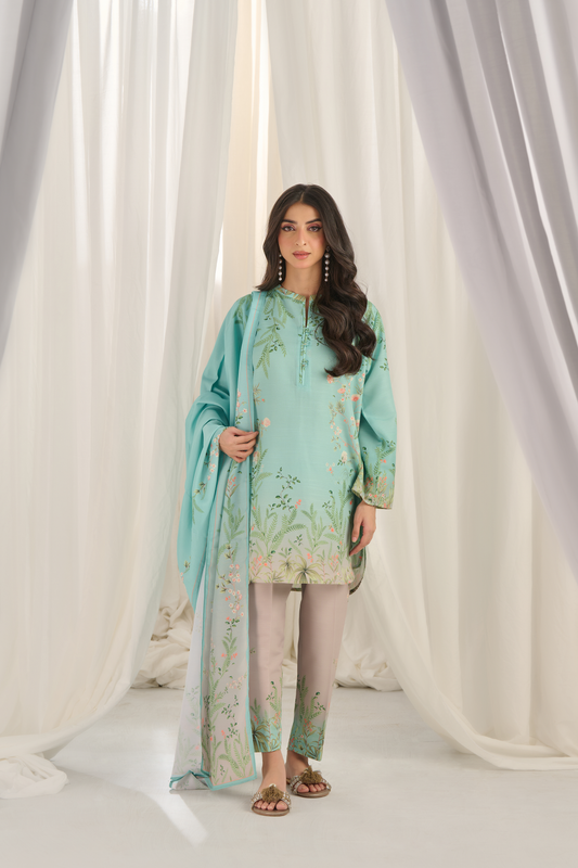 BESTSELLER Turkish Co-ord Set – Soft & Stylish MUZLIN FABRIC Fabric with Digital Work