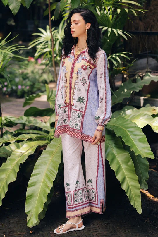 PARADISE ( Premium Turkish Cord Set – Korean BSY Fabric with Vibrant Digital Prints