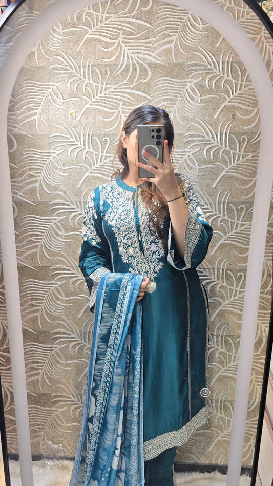 ELARA (3 pc readytowear Giza Cotton set )