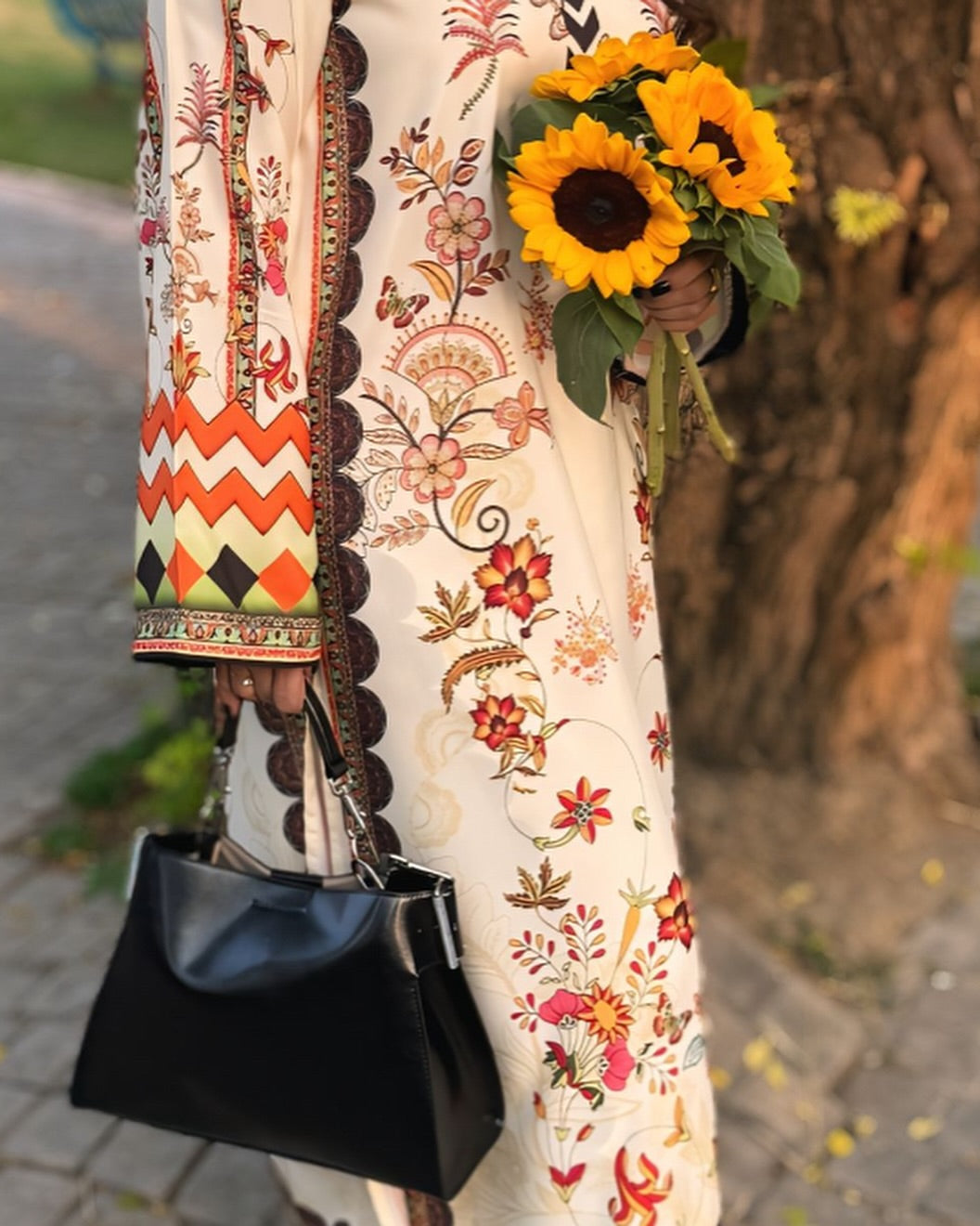 RULER Comfort Fit Turkish Cords Set with Premium Digital Print