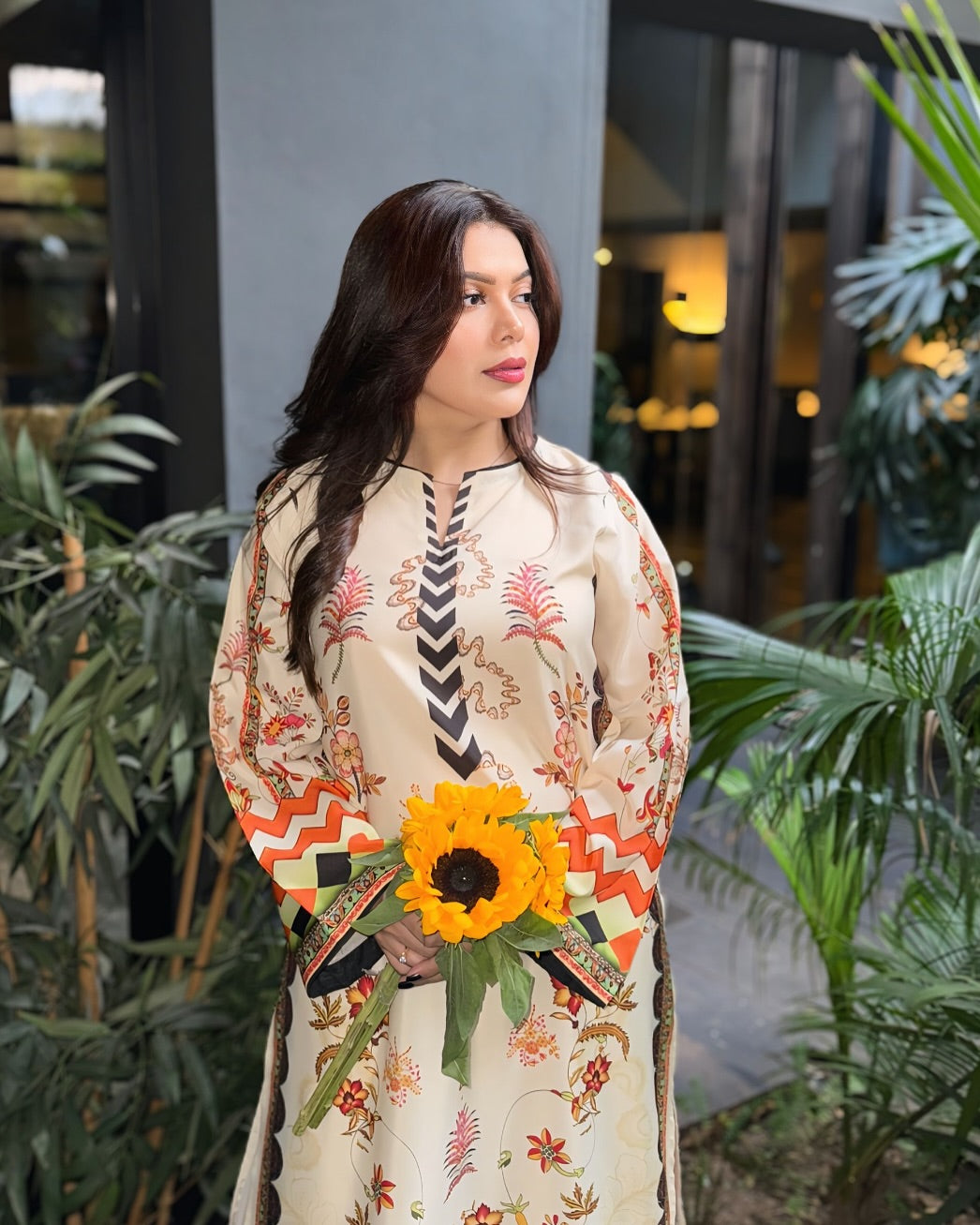 RULER Comfort Fit Turkish Cords Set with Premium Digital Print