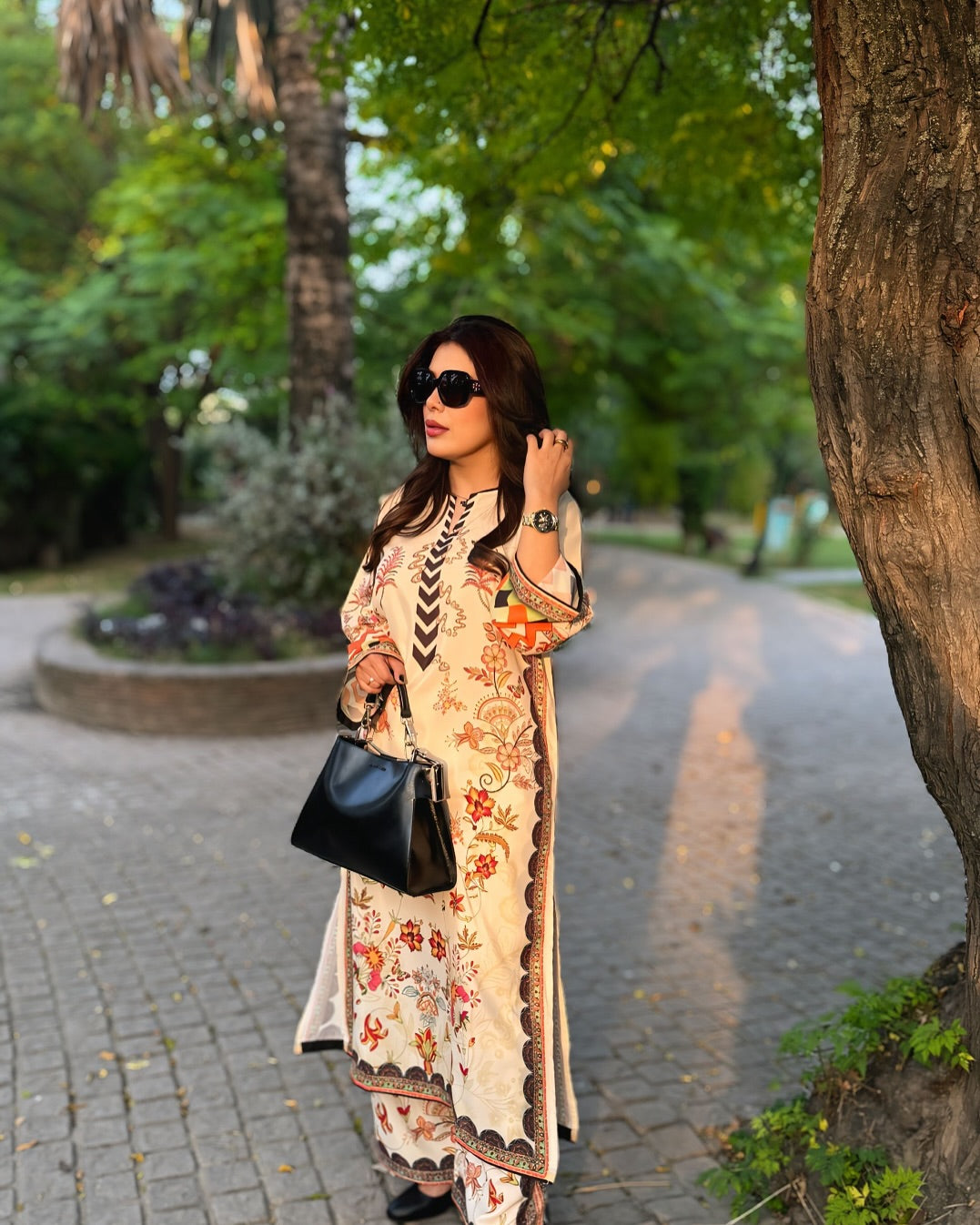 RULER Comfort Fit Turkish Cords Set with Premium Digital Print