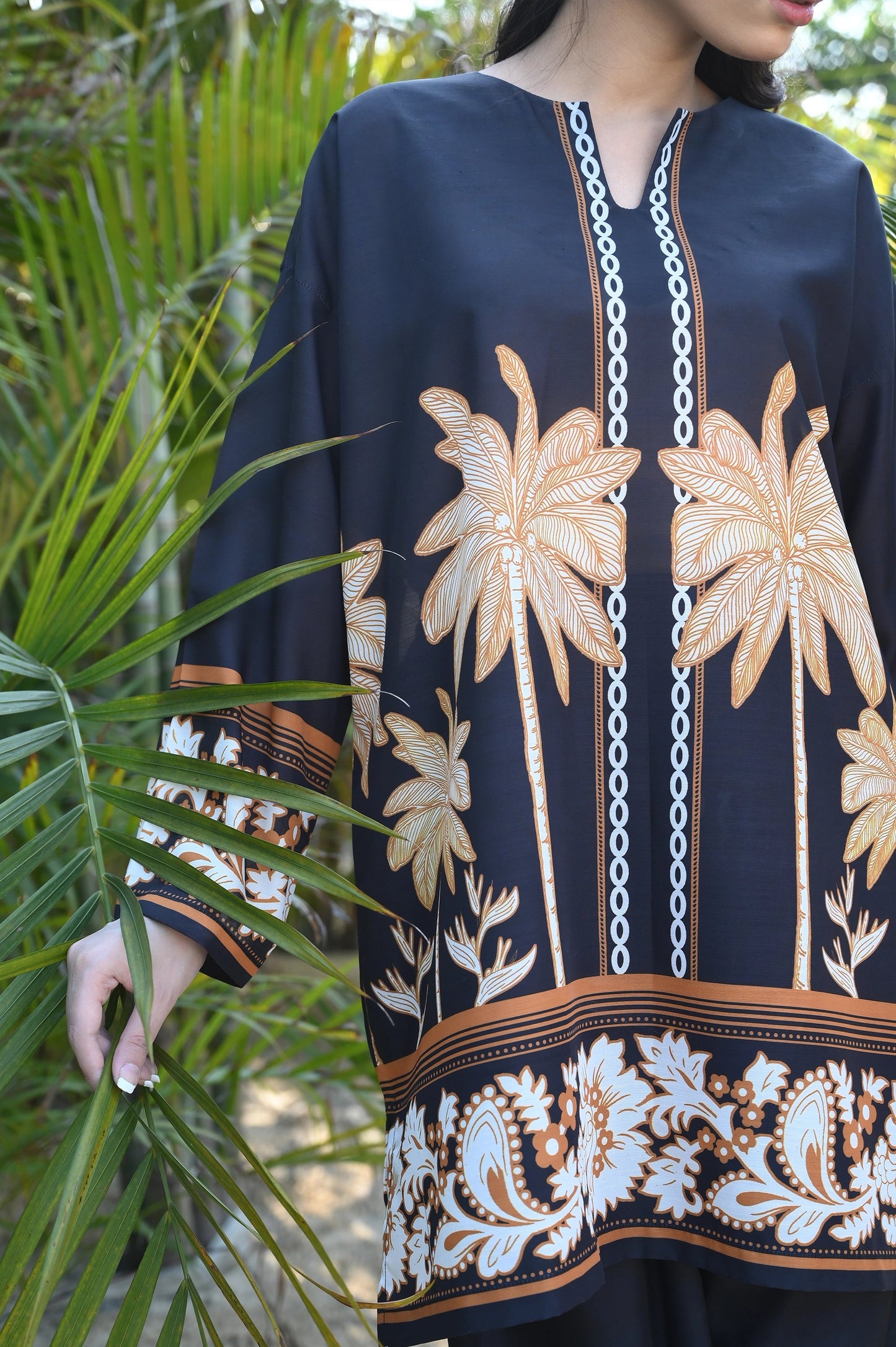 BLACK SLAYER Premium Turkish Co Ord Set in Soft Korean BSY with Vibrant Digital Printing