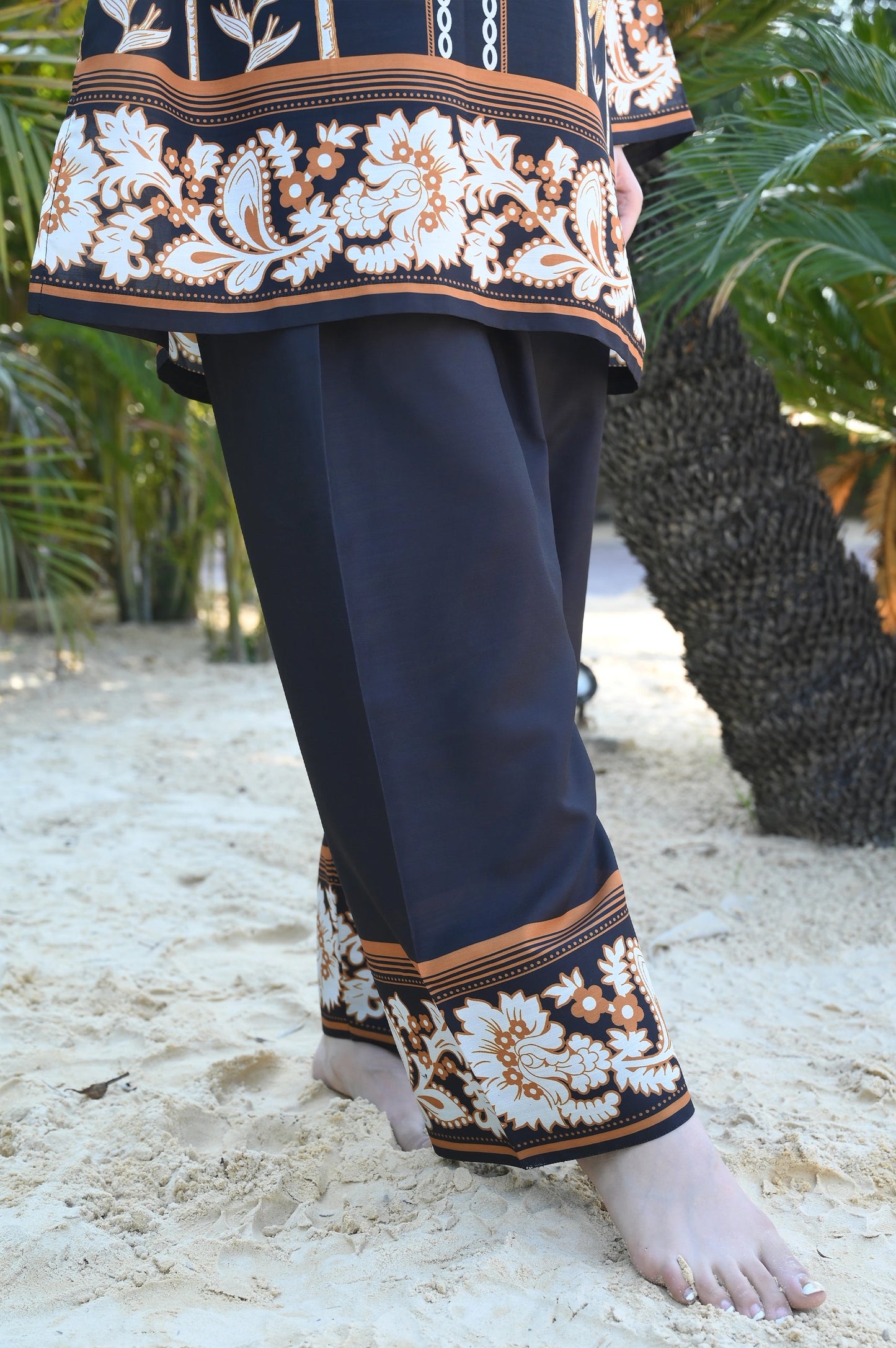 BLACK SLAYER Premium Turkish Co Ord Set in Soft Korean BSY with Vibrant Digital Printing