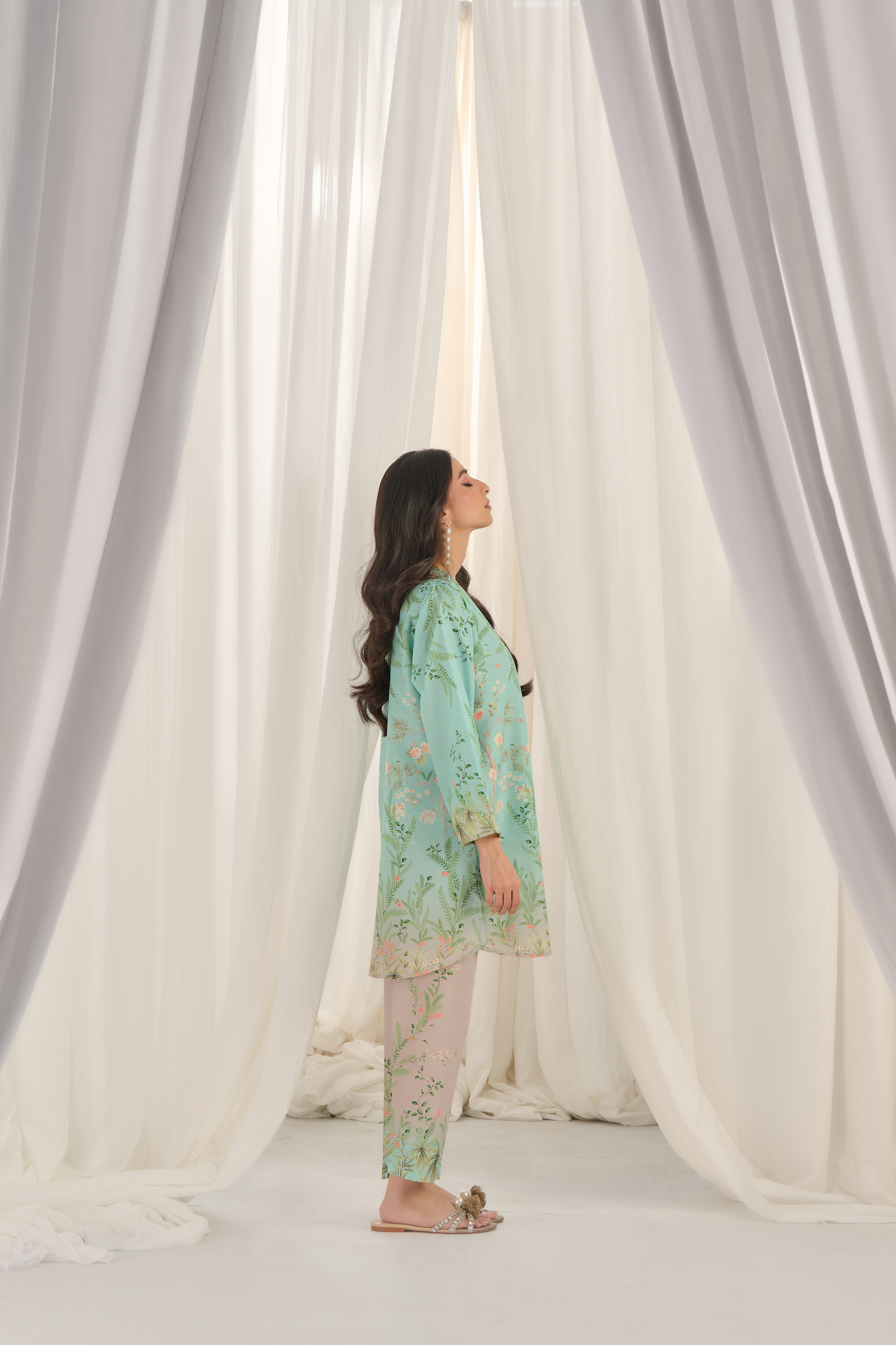 BESTSELLER Turkish Co-ord Set – Soft & Stylish MUZLIN FABRIC Fabric with Digital Work