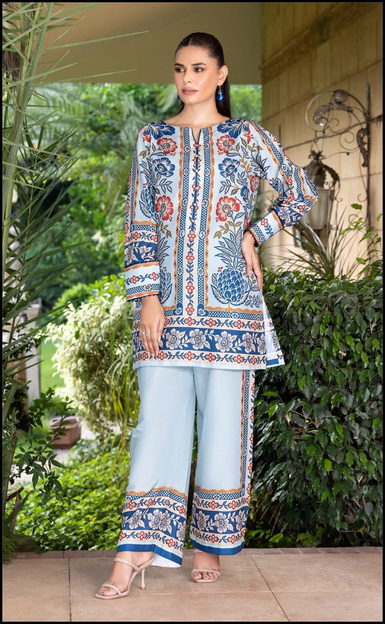 BLUE BLOSSOM CORD SET