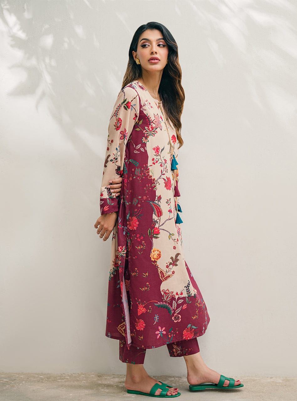 ROMANCE IN BLOOM – (turkish 2 pc cord set)