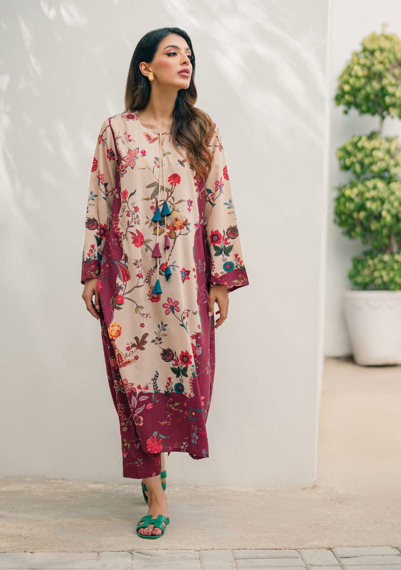 ROMANCE IN BLOOM – (turkish 2 pc cord set)