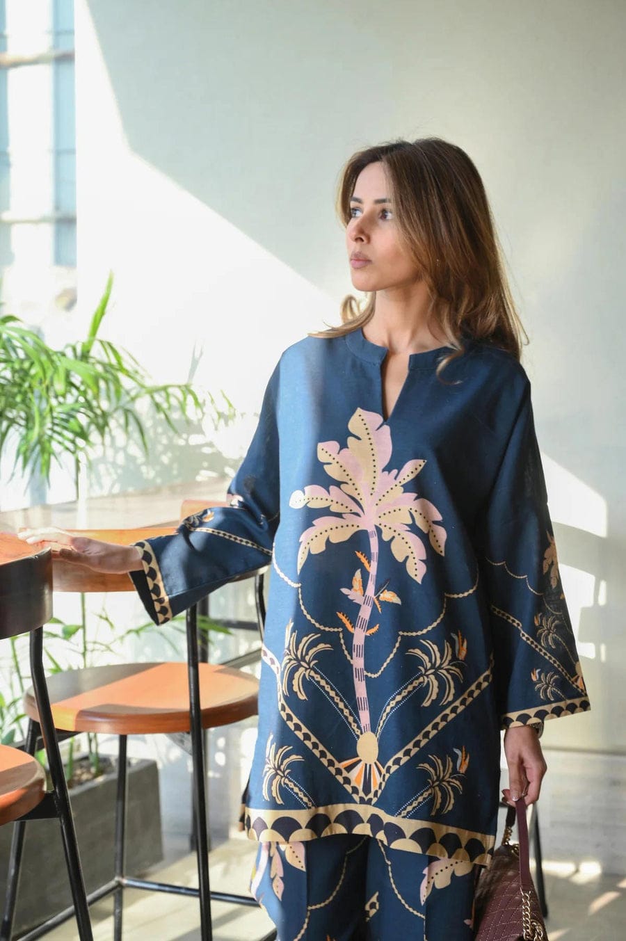 MIDNIGHT BLUES (Turkish 2pc Cord Set)