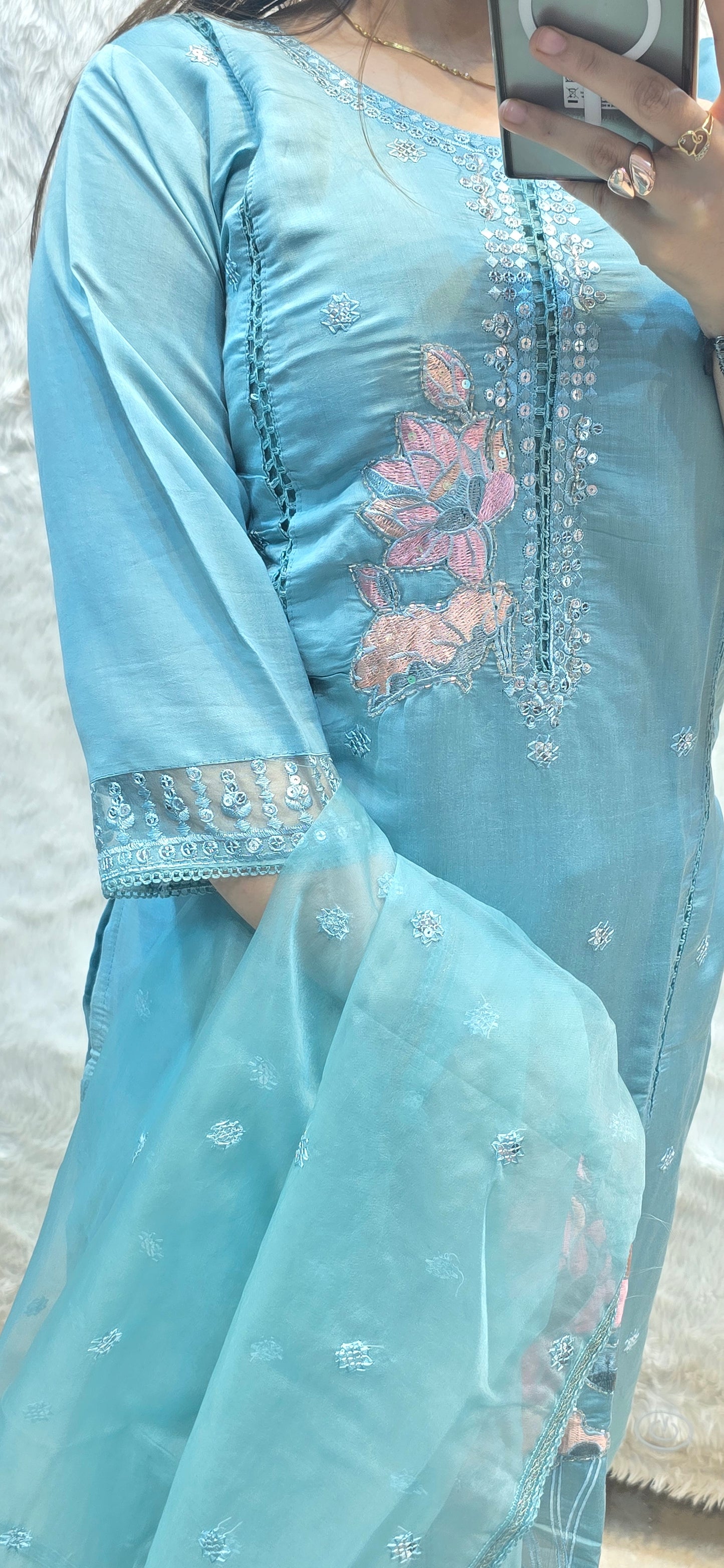 BLUE TIFUL 3 PC READYTOWEAR SET UNDER 1500