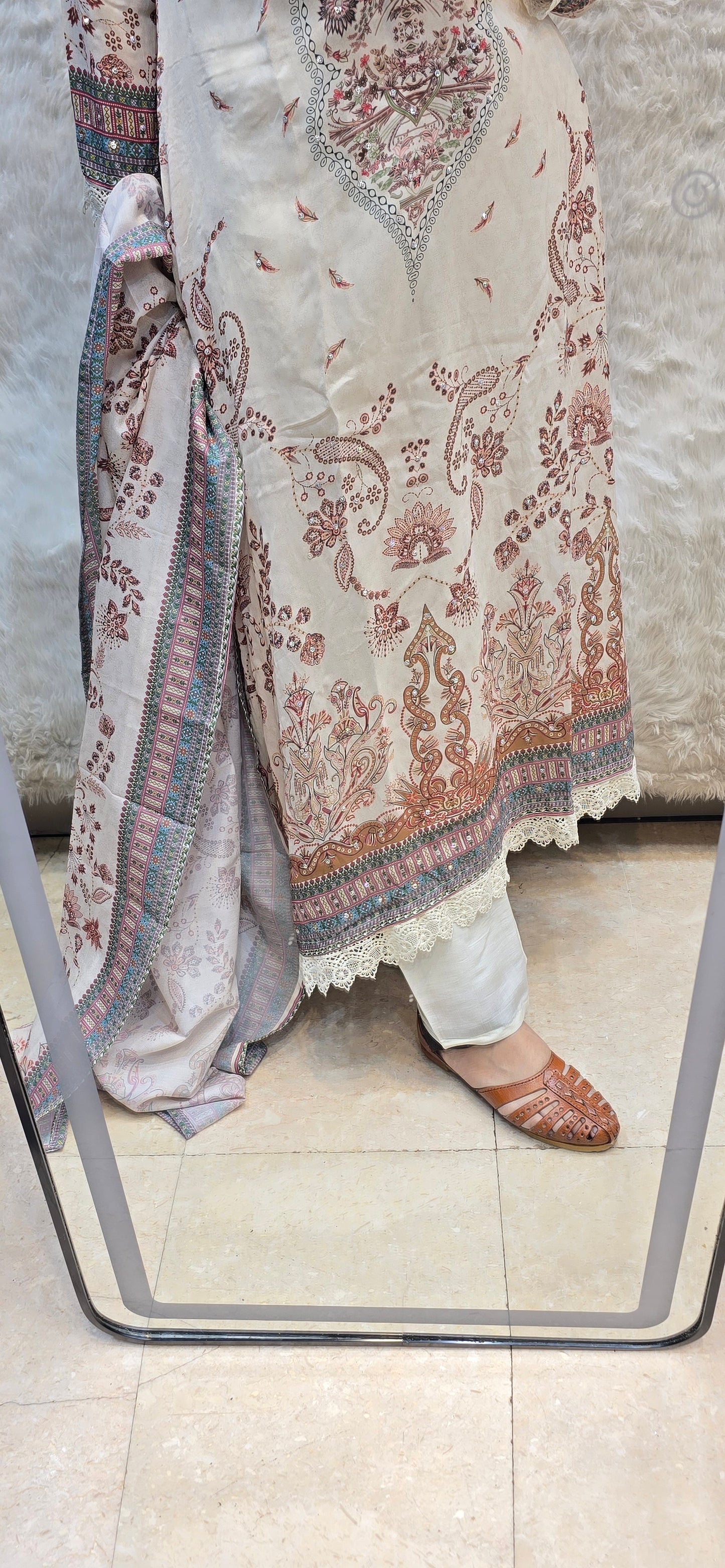 A LINE WHITE OUTFIT READYTOWEAR 3 PC SET