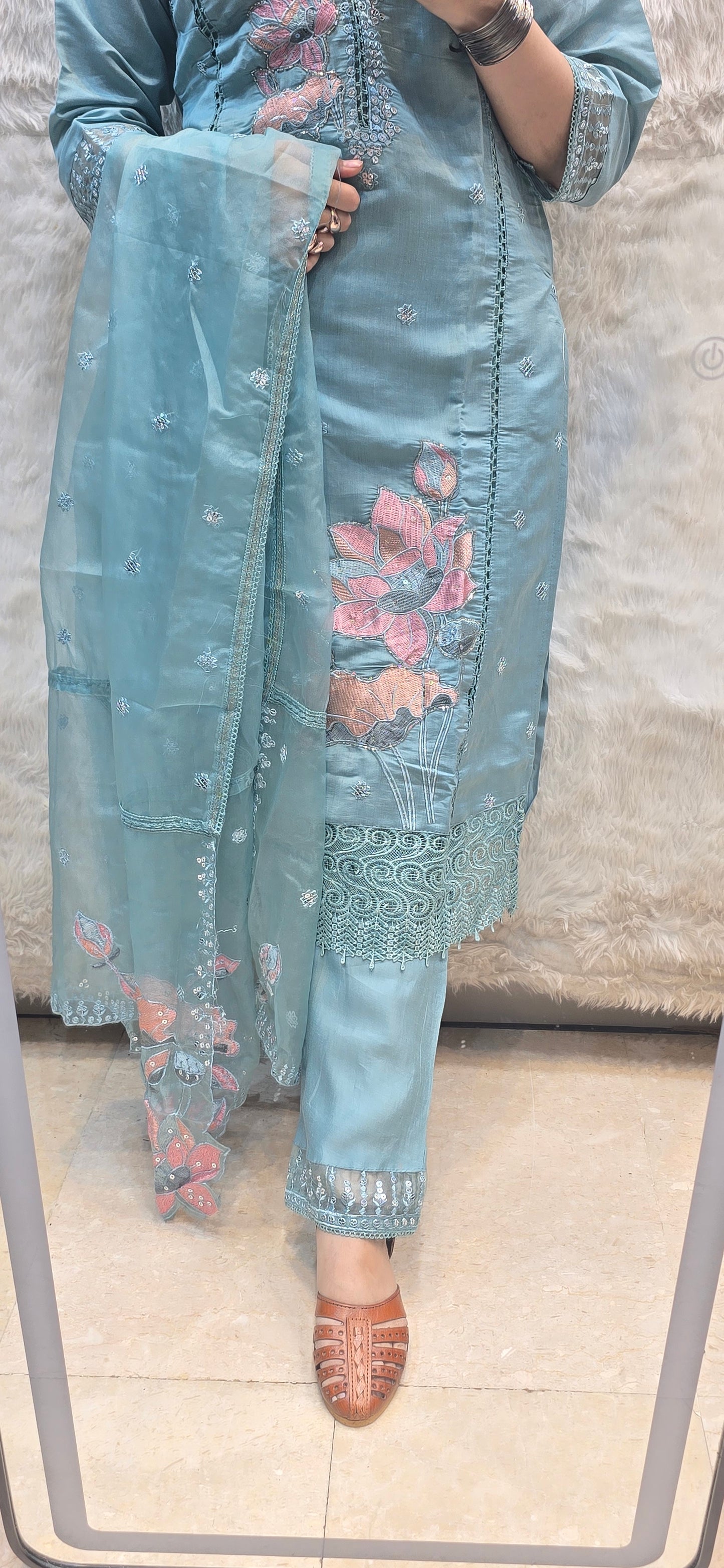 BLUE TIFUL 3 PC READYTOWEAR SET UNDER 1500