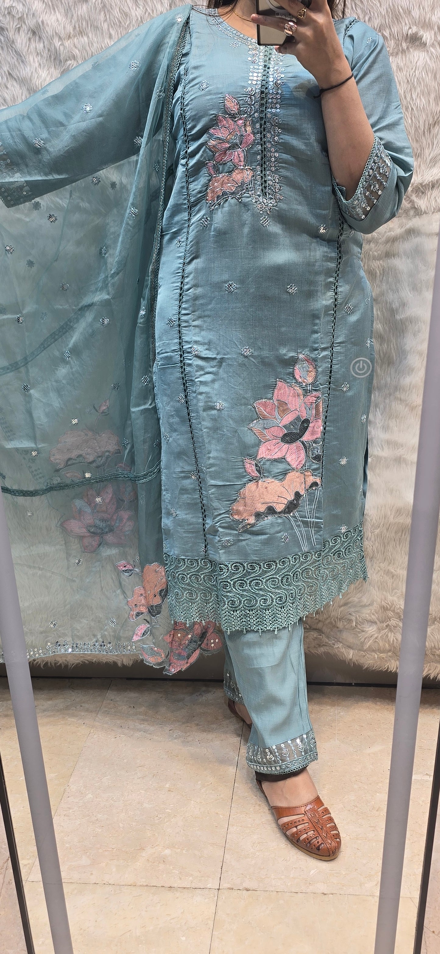 BLUE TIFUL 3 PC READYTOWEAR SET UNDER 1500