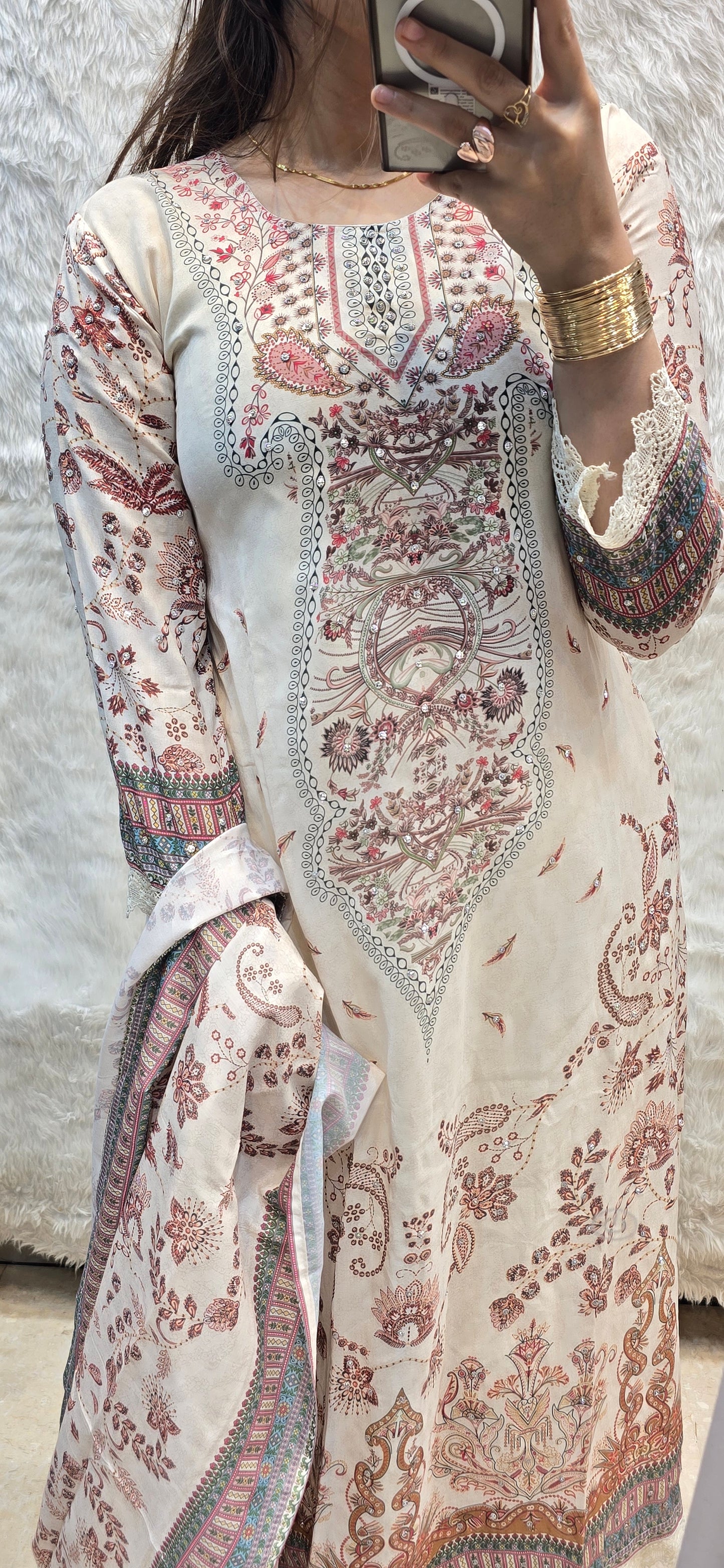 A LINE WHITE OUTFIT READYTOWEAR 3 PC SET