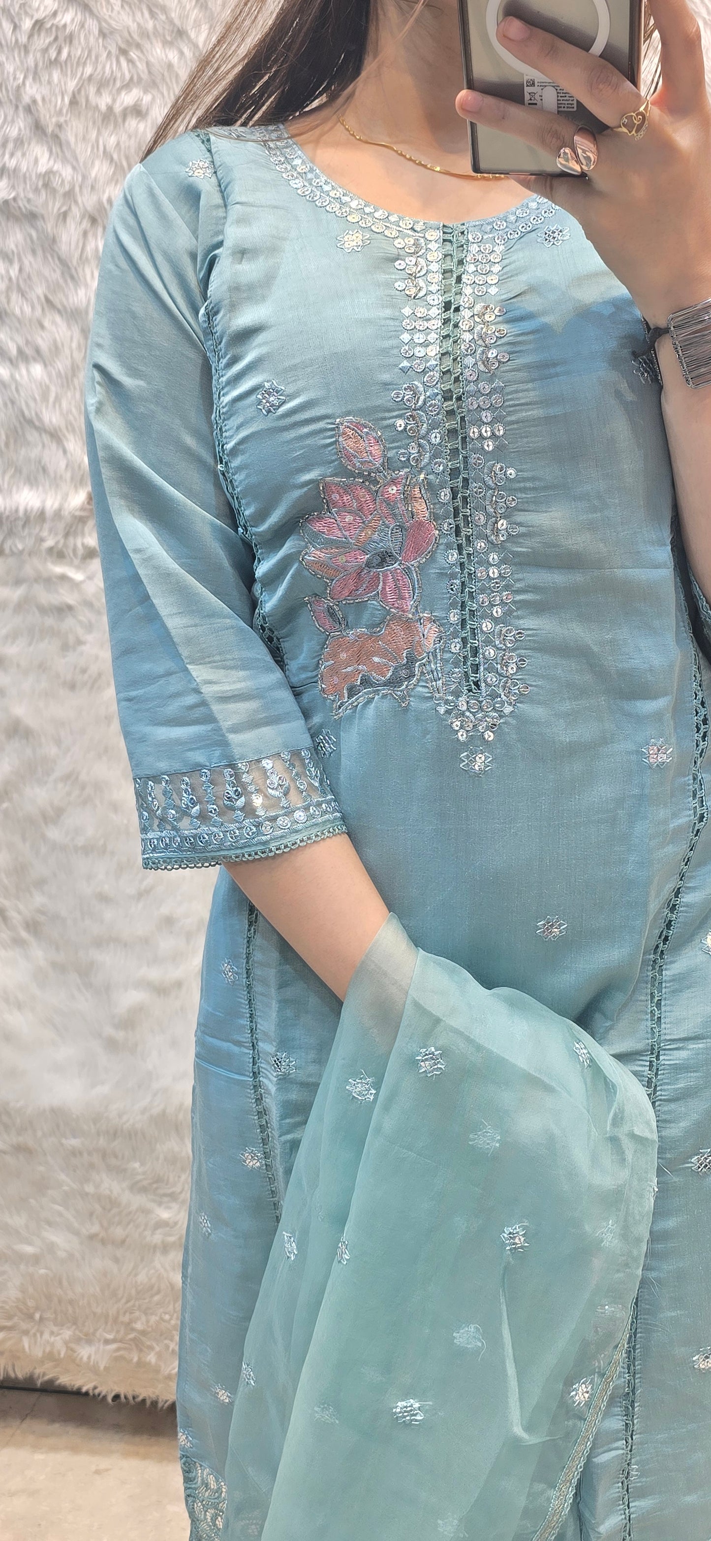 BLUE TIFUL 3 PC READYTOWEAR SET UNDER 1500