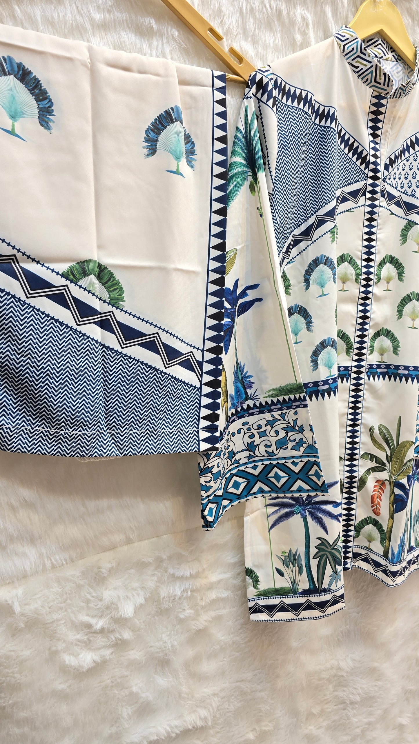 PEACOCK DREAMS ( turkish cord set readytowear)