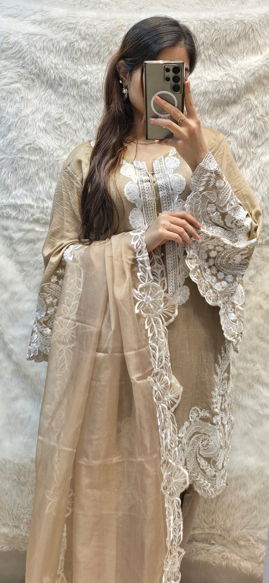 READYTOWEAR FARSHI SHALWAR 3pc set