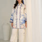 WHITE BLUE premium turkish cord set readytowear