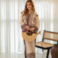 MAROON SUPREMACY Digital Printed Turkish Co Ord Set in Korean BSY with Color Lock Technology