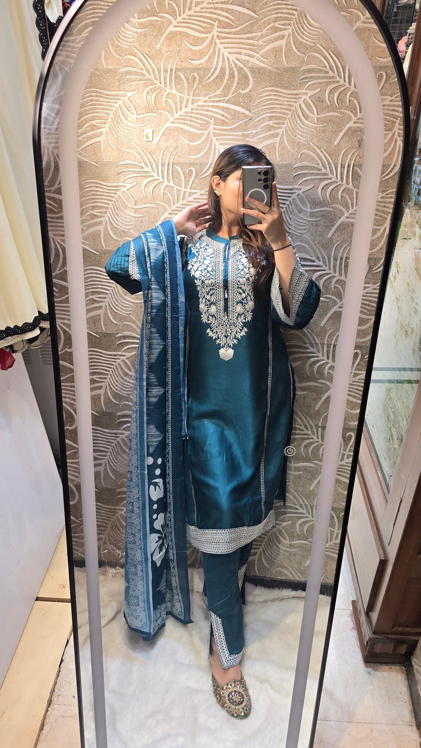 ELARA (3 pc readytowear Giza Cotton set )