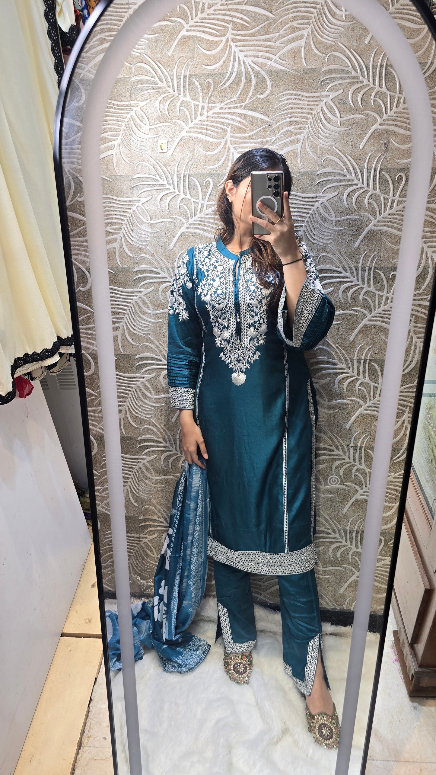 ELARA (3 pc readytowear Giza Cotton set )