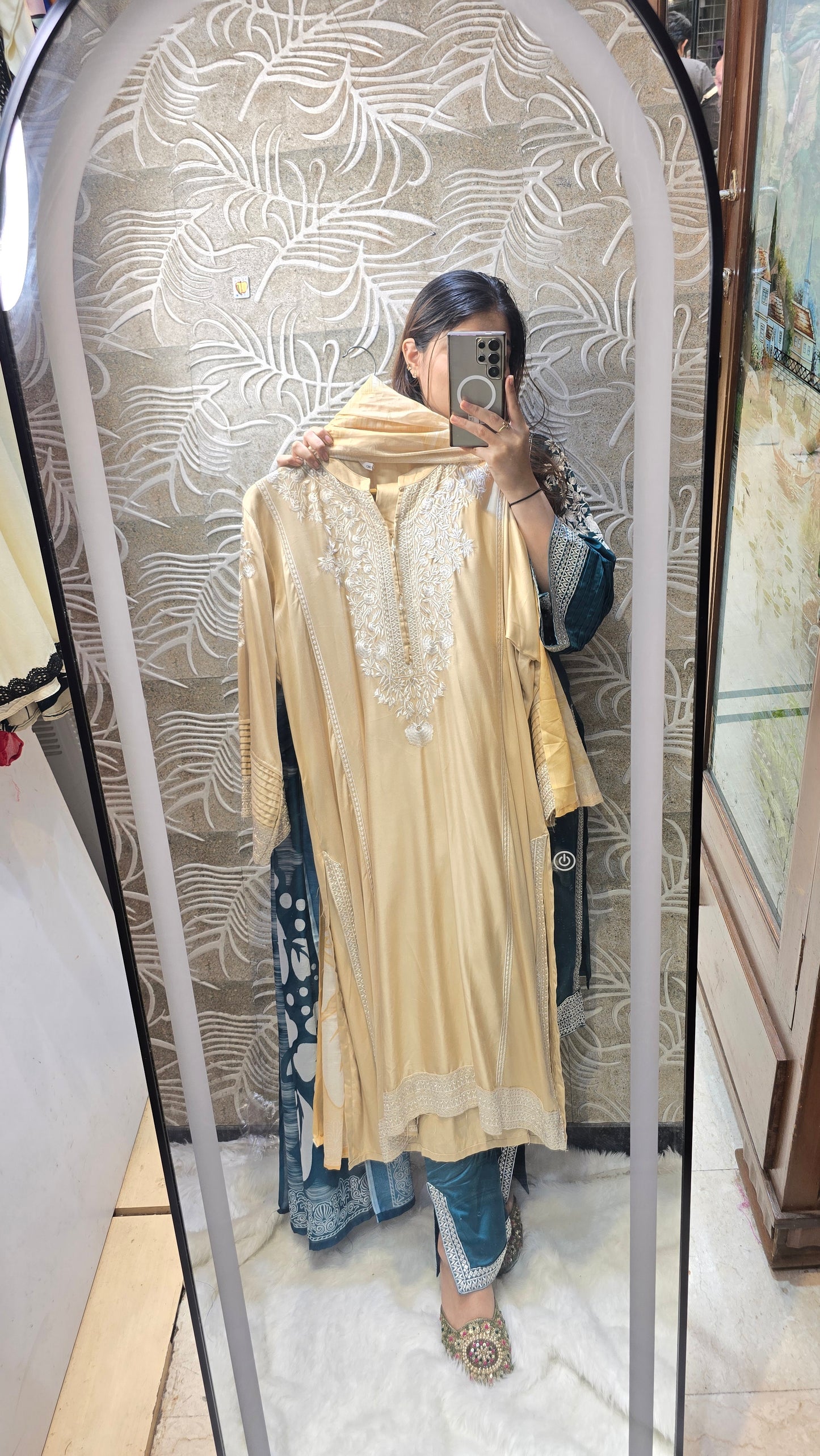 ELARA (3 pc readytowear Giza Cotton set )