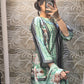 GREEN AURA (3 pc japan satin cord swt)