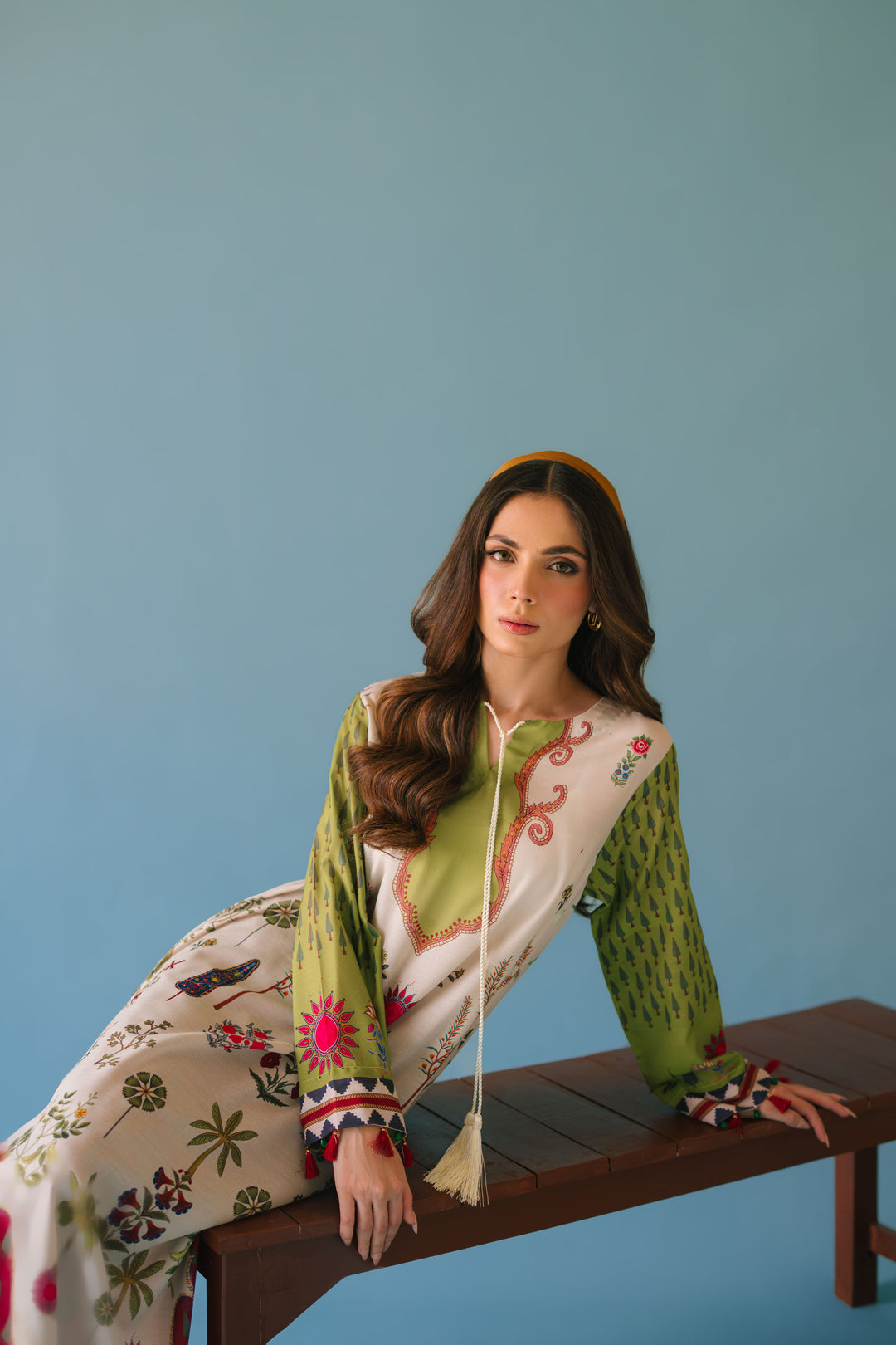 SHOWSTOPPER TURKISH GOWN WITH PANTS 2PC SET READYTOWEAR