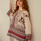 MAROON SUPREMACY Digital Printed Turkish Co Ord Set in Korean BSY with Color Lock Technology