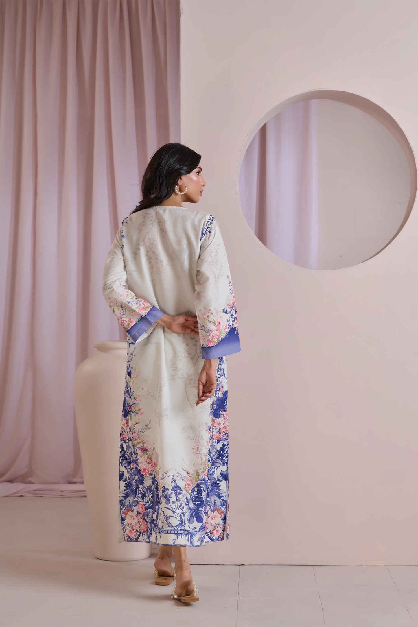 MAIN CHARACTER pure muzlin 3 pc cord set with dupatta