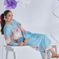 SKY BLUE 2 pc turkish cord set