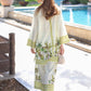 WHITE PARADISE Turkish Co-ord Set – Stylish Digital Prints, Wash-Safe, No Color Loss