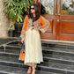 ORANGE AFFAIR 2 pc turkish cord set