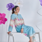 SKY BLUE 2 pc turkish cord set