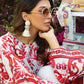 RED LOVE 2 pc trending turkish cord set