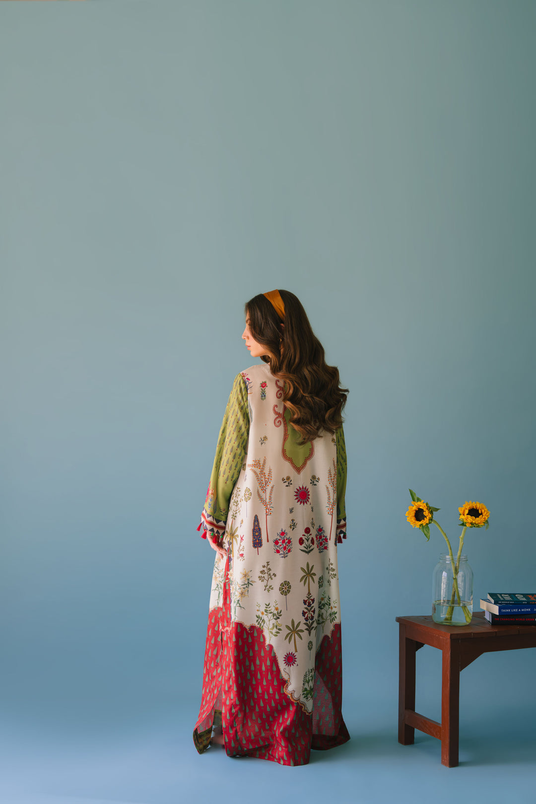 SHOWSTOPPER TURKISH GOWN WITH PANTS 2PC SET READYTOWEAR
