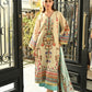 BEIGE COLOR PAKISTANI 3PC SET WITH DUPATTA FOR WOMEN | AMINAH DESIGNS Aminah Designs