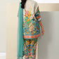 MULTI COLOR FARSHI SHALWAR PAKISTANI 3 PC PRINTED SET WITH DUPATTA | AMINAH DESIGNS Aminah Designs