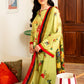 Muslin 3PC Pakistani Print Set with Dupatta in Lemon Yellow | Premium Ethnic Wear – Aminah Designs Aminah Designs