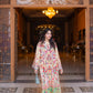Rainbow Aura Long 2PC Multicolor Pakistani Printed Set | Elegant Daily Wear – Aminah Designs Aminah Designs