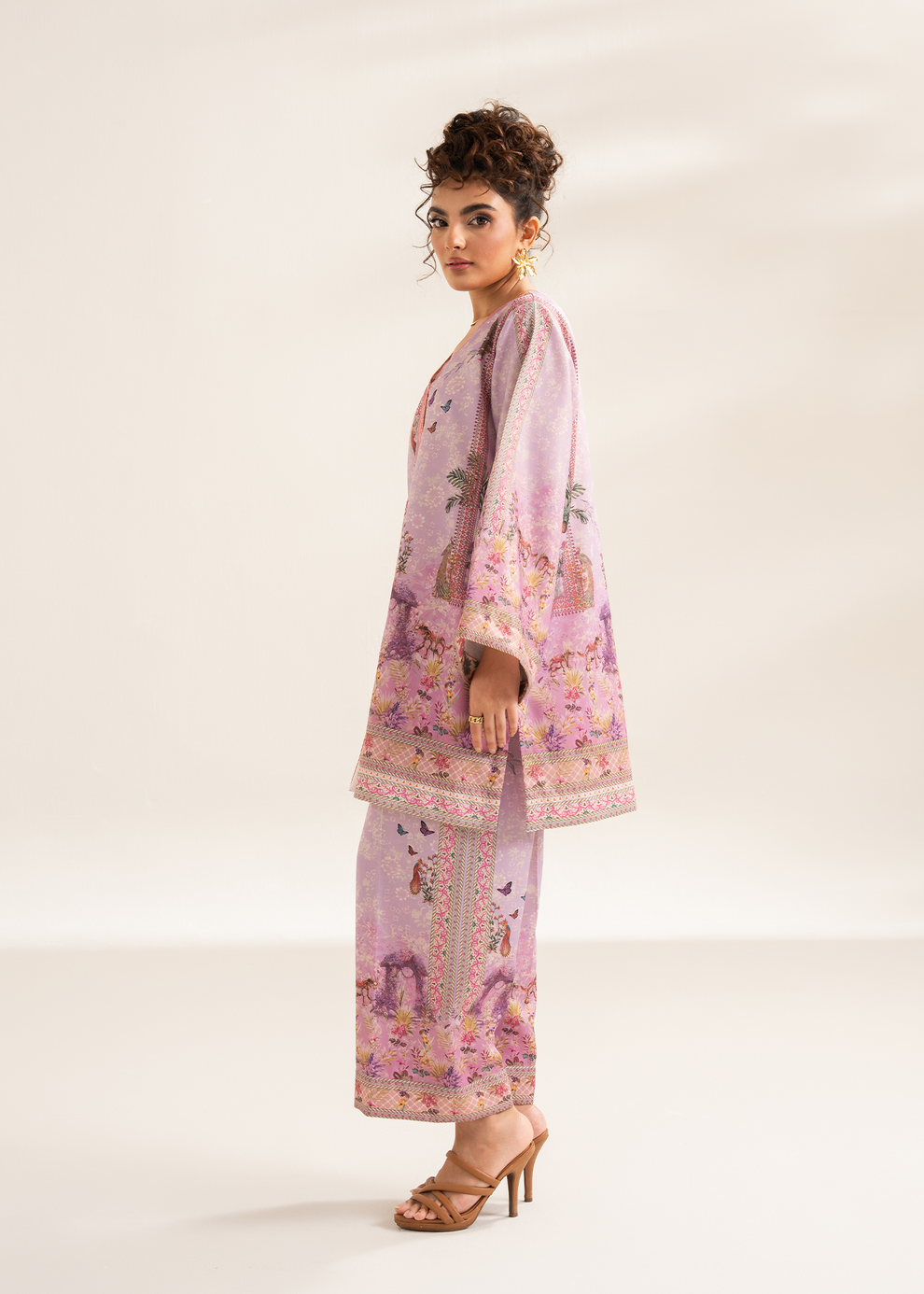 PINK AFFAIR 2 PC TURKISH CORDSET Aminah Designs