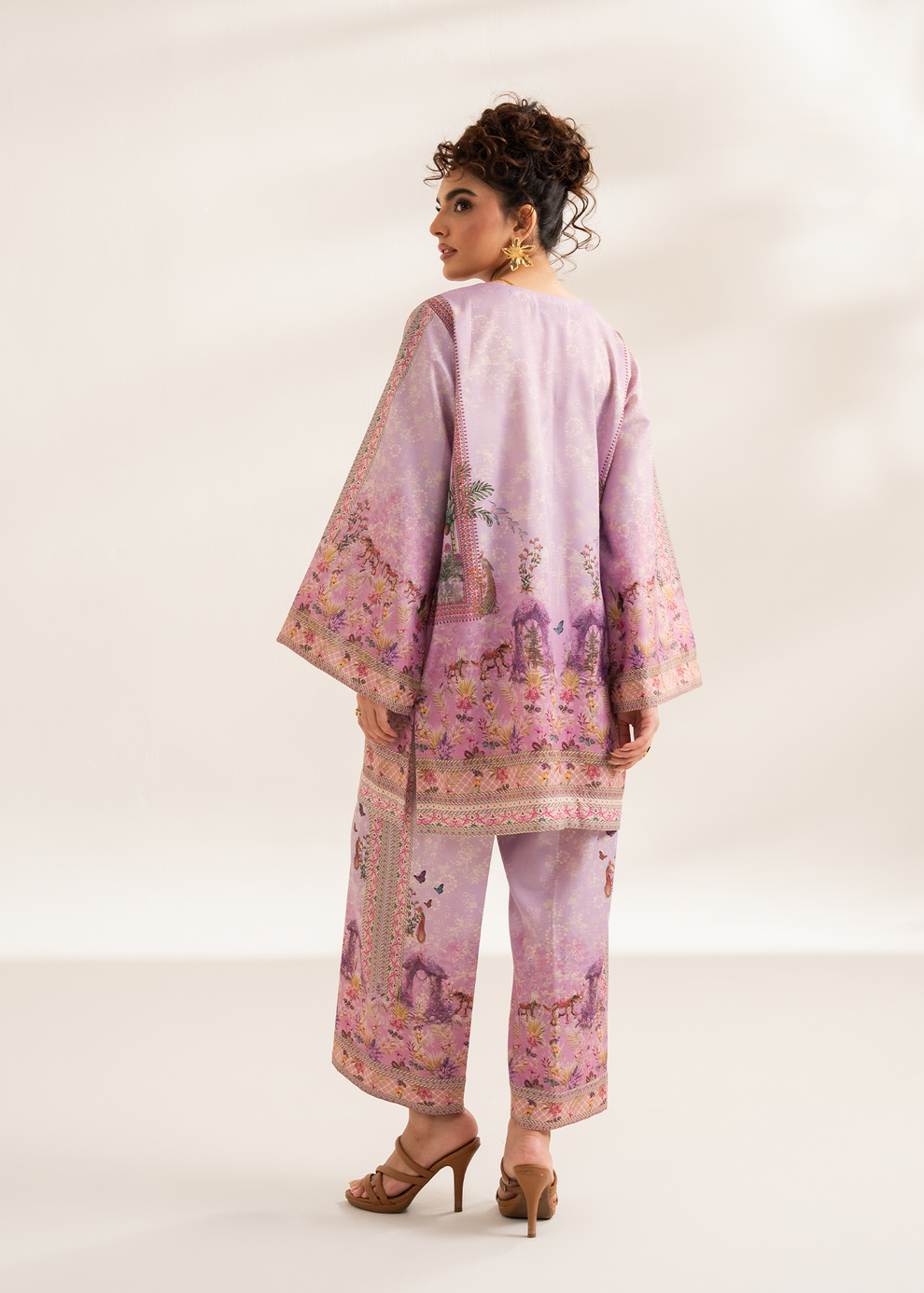 PINK AFFAIR 2 PC TURKISH CORDSET Aminah Designs