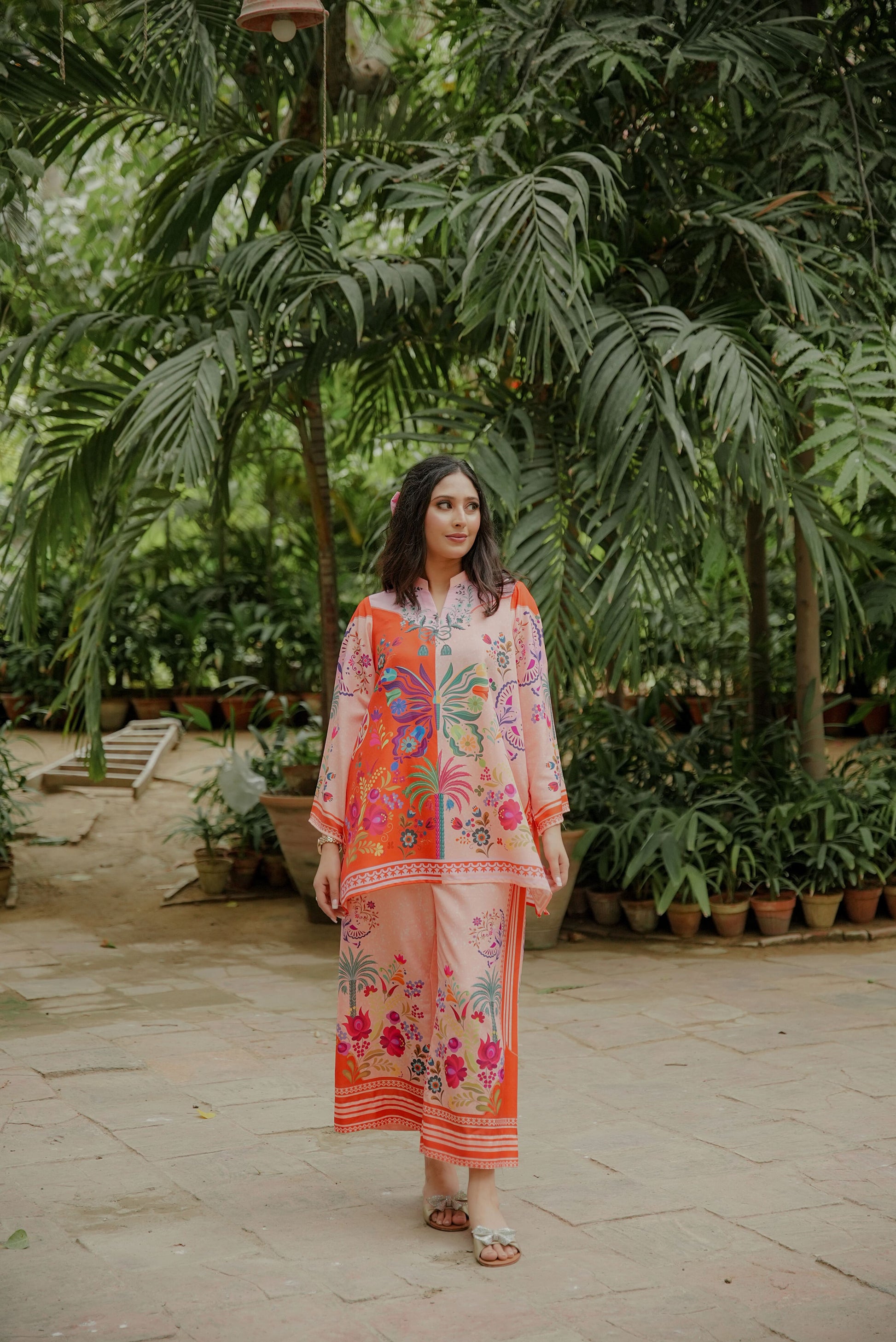 BUTTERFLY LOVE READYMADE 2PC TURKISH CORD SET Aminah Designs