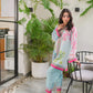 Multi color 2 pc turkish co-ord set for women Aminah Designs