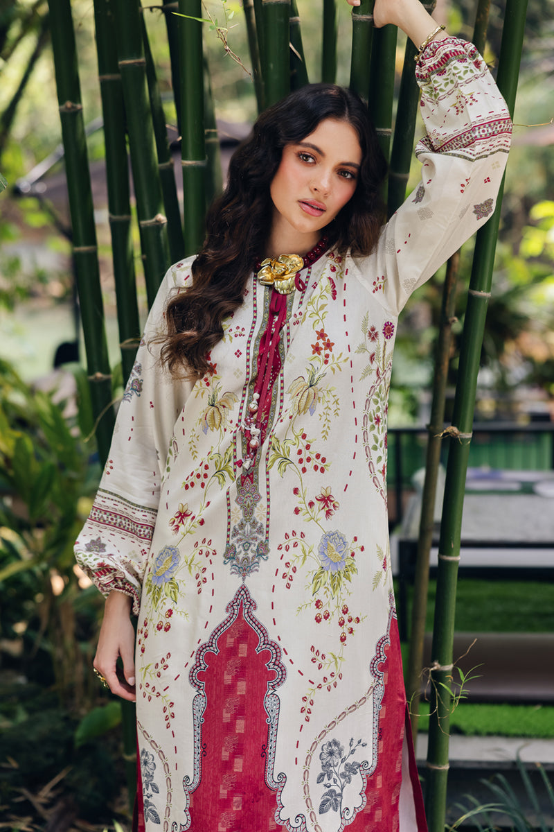 Premium Floral Printed Lawn Kurti for Women - Long Straight Designer Kurta | Summer casual Wear | Aminah Designs Aminah Designs