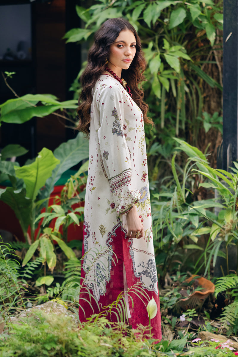 Premium Floral Printed Lawn Kurti for Women - Long Straight Designer Kurta | Summer casual Wear | Aminah Designs Aminah Designs