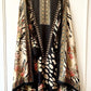 Pure muslin semi stitched shirt with beautiful Pakistani print with laces & mirror work