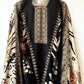 Pure muslin semi stitched shirt with beautiful Pakistani print with laces & mirror work