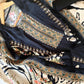 Pure muslin semi stitched shirt with beautiful Pakistani print with laces & mirror work