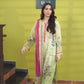 Rani Mist Harmony 3PC Pakistani Printed Set with Dupatta | Light Green & Rani Combo – Aminah Designs